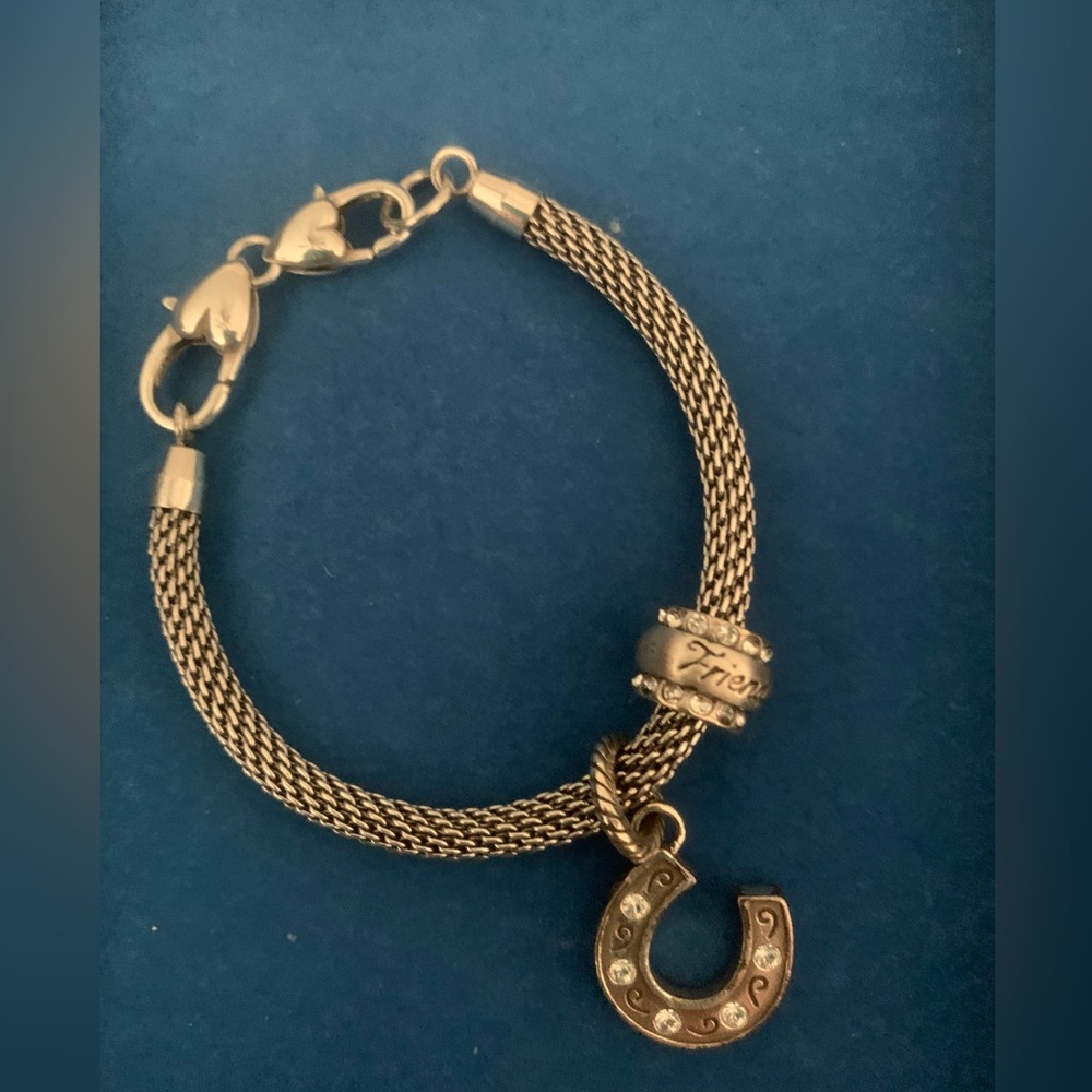 Brighton Lucky Horseshoe Charm & Brighton Friends bead